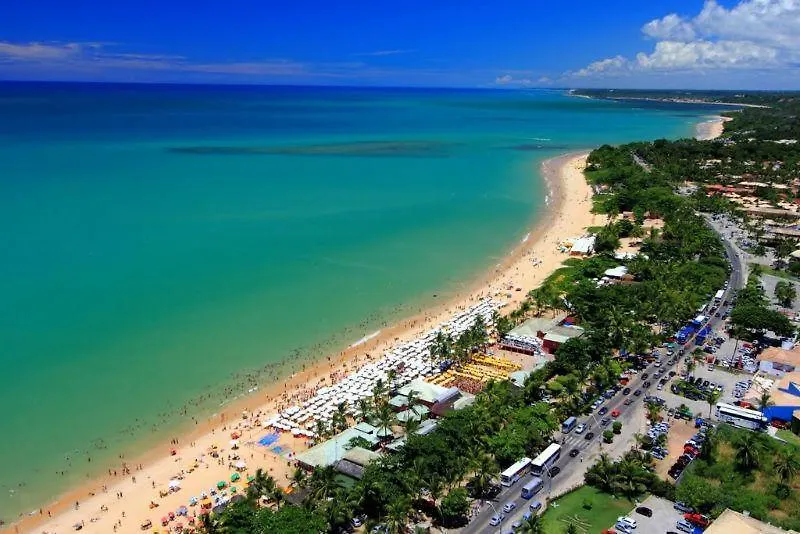 Excelente E Bem Montado Apartamento 2 Quartos, 150 Mts Da Praia Porto Seguro 0*,