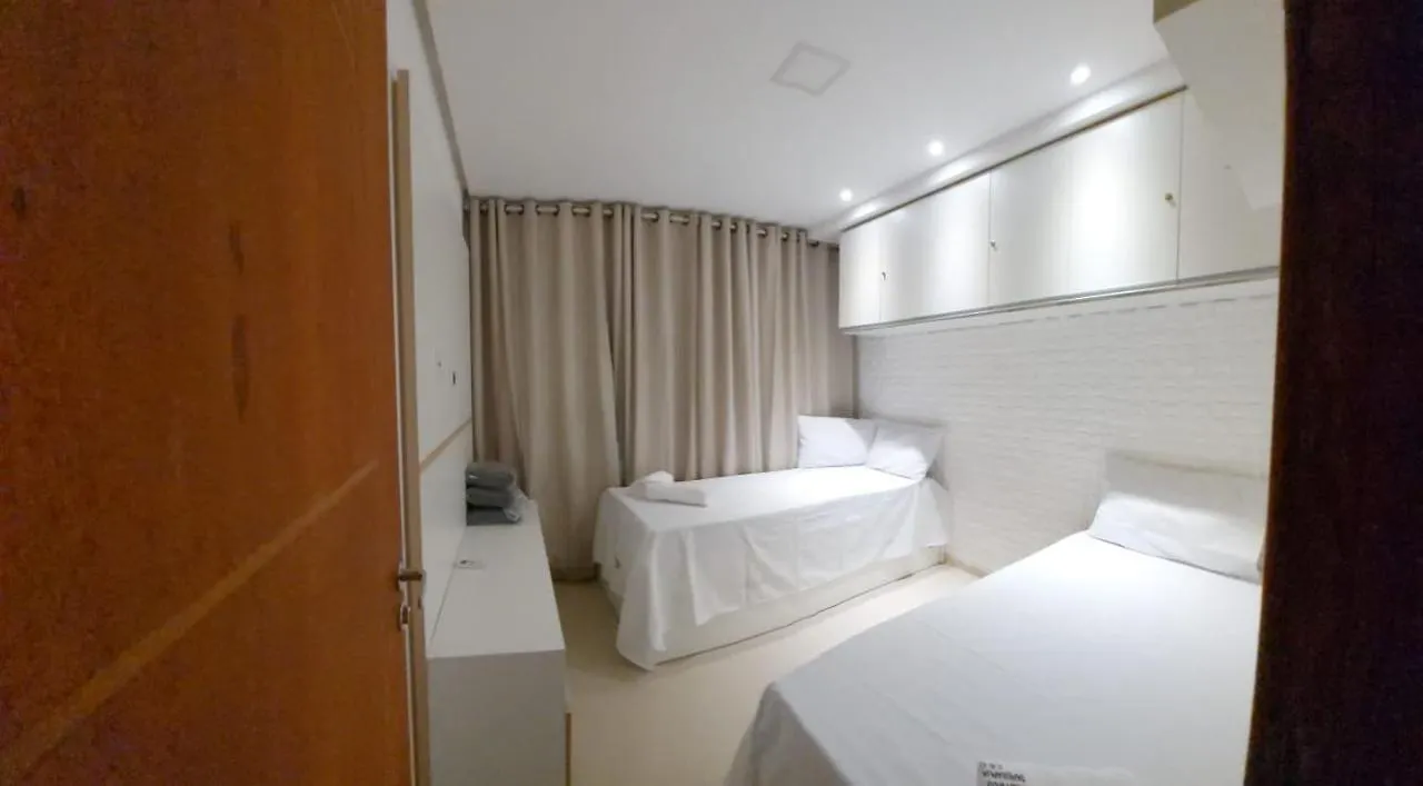 Excelente E Bem Montado Apartamento 2 Quartos, 150 Mts Da Praia Porto Seguro Daire